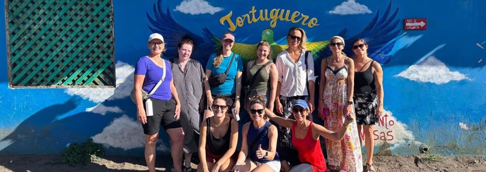 Gruppe in Tortuguero