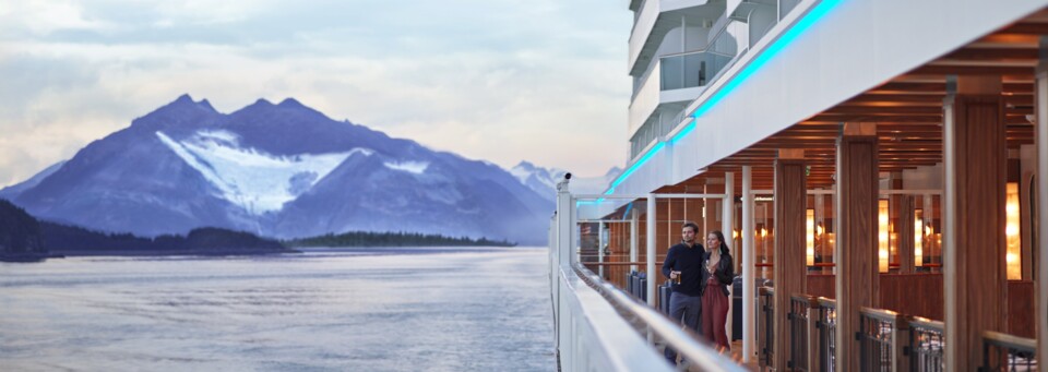 Kreuzfahrtschiff NCL in Alaska