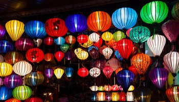 Reisebericht Vietnam - Leuchtende Lampios in Hoi An