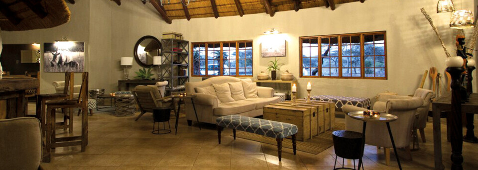 Lounge-Bar der Bayala Private Game Lodge