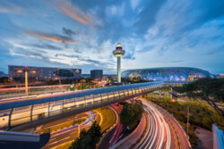 Changi Airport - Flughafen Singapur