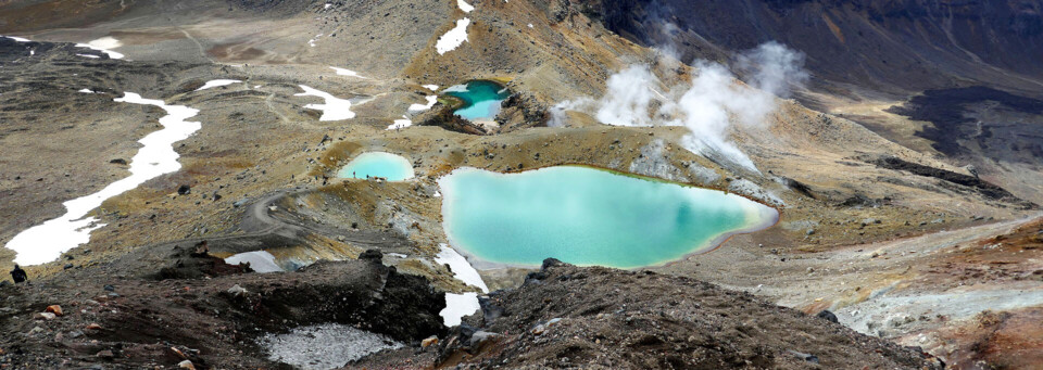 Emerald Lake Tongariro Nationalpark