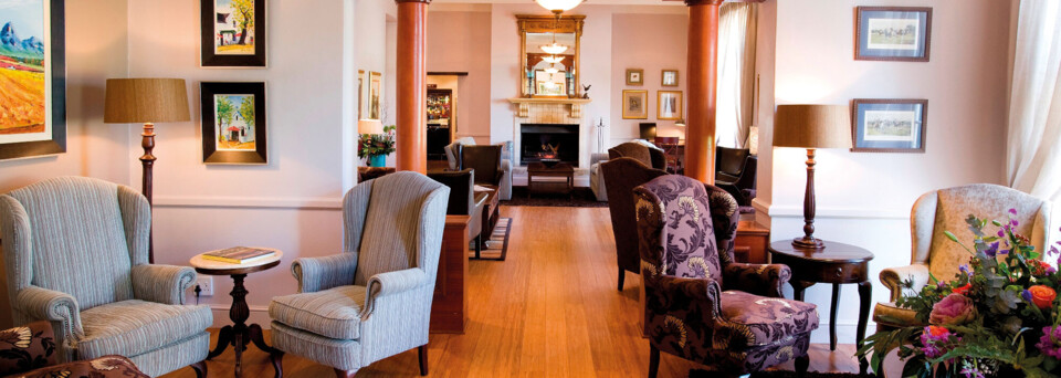 Lounge des Erinvale Estate Hotel & Spa in Somerset West