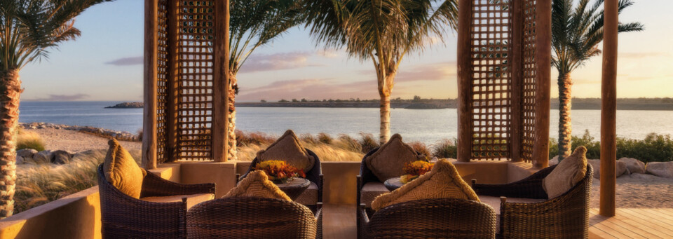 Terrasse Anantara Desert Islands Resort & Spa Abu Dhabi