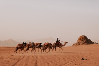 Wadi Rum in Jordanien