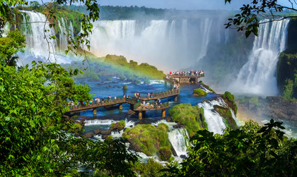 Iguazù Wasserfälle Brasilien