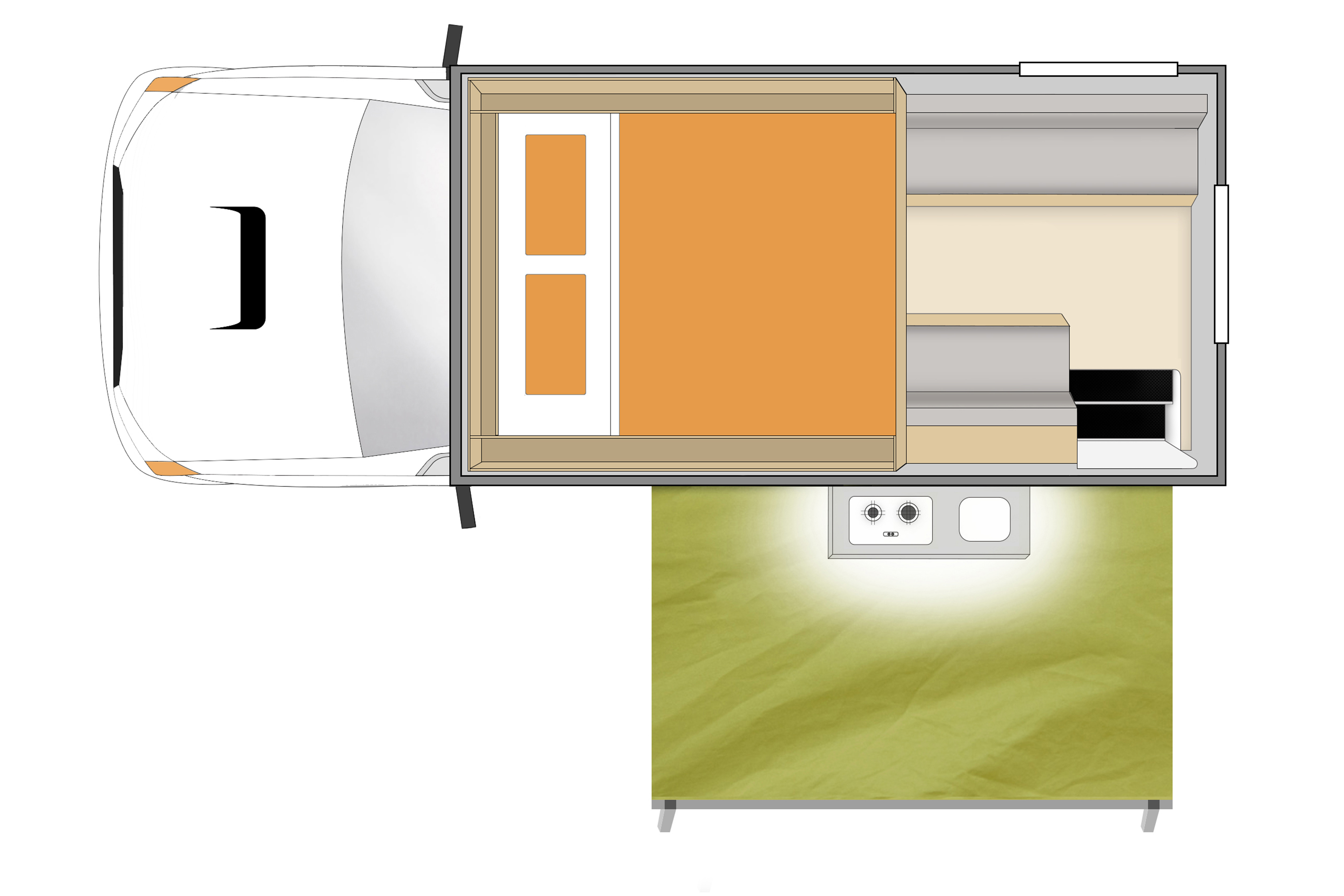 Apollo 4 WD Adventure Camper 