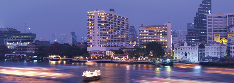 Außenansicht des Mandarin Oriental Bangkok