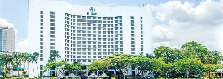 Außenansicht Hilton Kuching