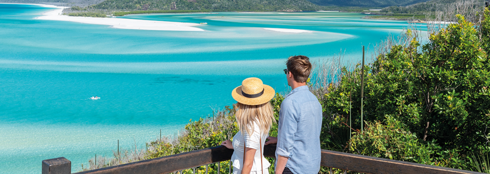 Whitsunday Islands - Hill Inlet Aussichtspunkt