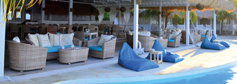 Seraya Hotel and Resort Restaurant und Pool Flores Insel Seraya 