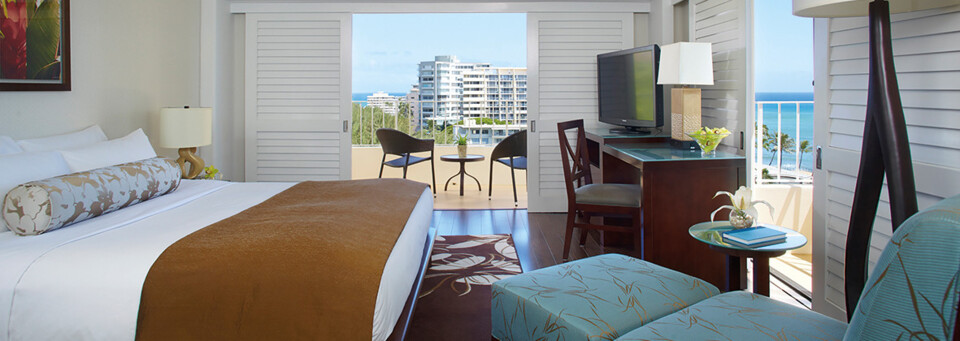 Ocean View Premium Zimmerbeispiel - Lotus Honolulu at Diamond Head