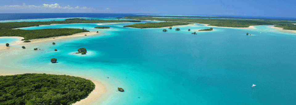 Île de Pines von oben Neukaledonien