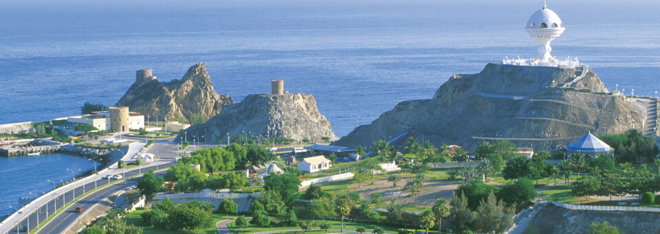 Blick auf Muscat