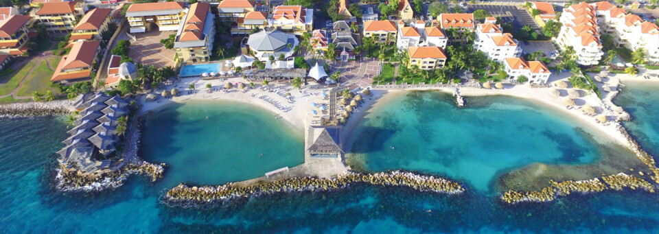 Außenansicht des Avila Beach Hotel Curacao