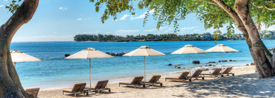 Hotelstrand des The Westin Turtle Bay Resort & Spa Mauritius in Balacla