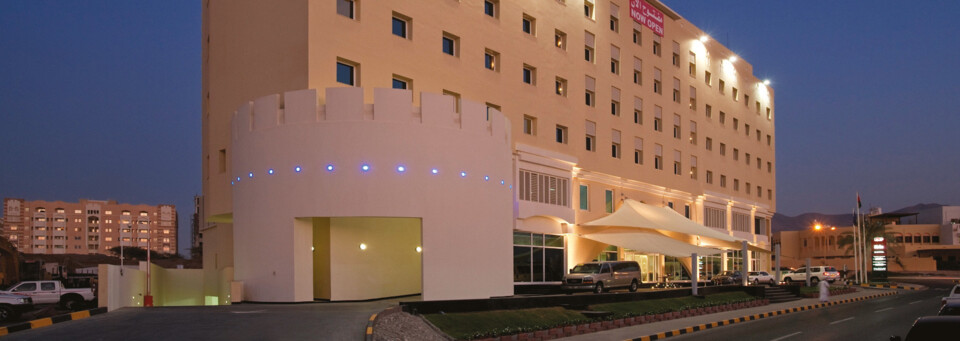 Außenansicht Ibis Hotel Muscat