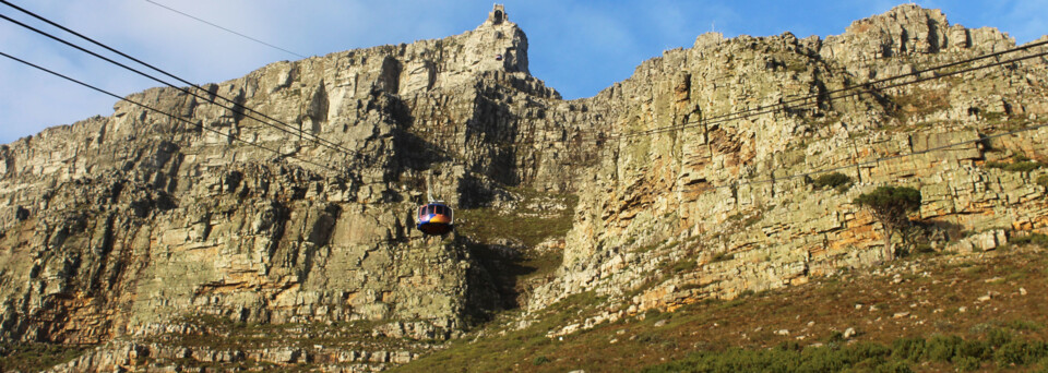 Reisebericht Südafrika - Auffahrt zum Tafelberg