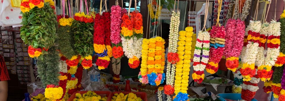 Little India Blumenmarkt / © Hannah Mockel