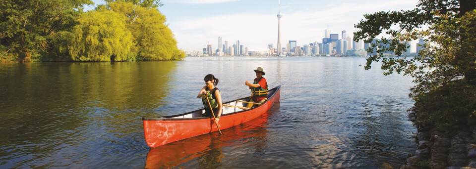 Kanufahrer in Toronto