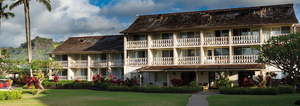 Außenansicht des Aston Islander on the Beach auf Kauai