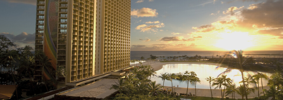 Außenansicht - Hilton Hawaiian Village Waikiki Beach Resort