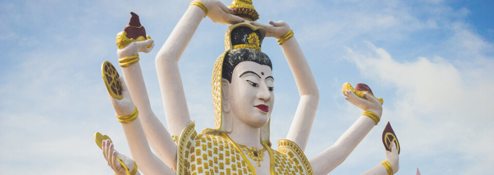 Wat Plai Laem auf Koh Samui