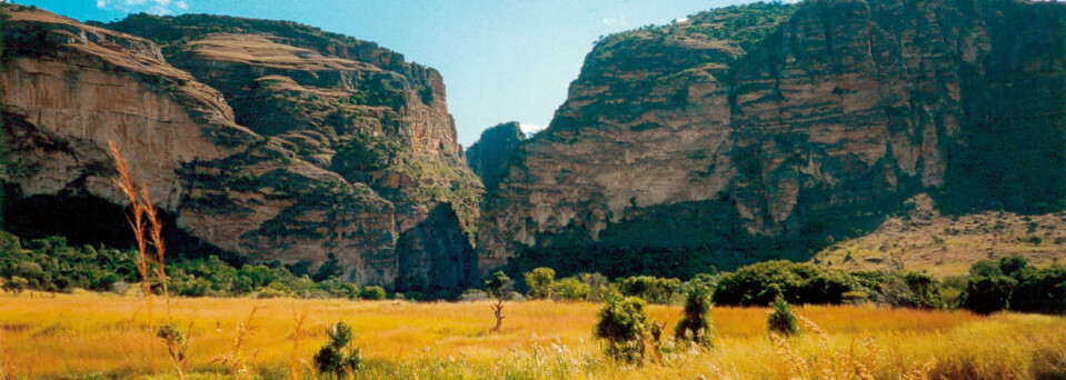 Landschaft im Isalo Nationalpark, Madagaskar