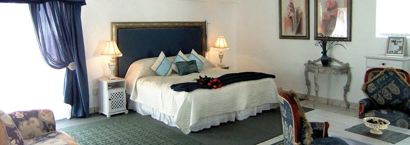 Zimmerbeispiel des Misty Waves Boutique Hotel in Hermanus