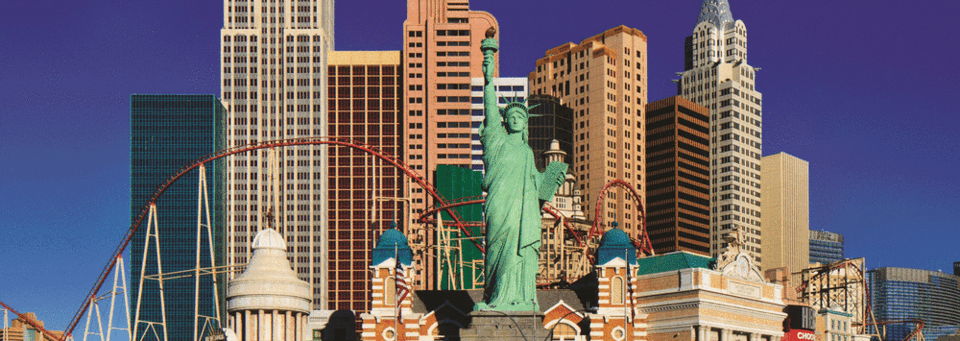 Außenansicht New York New York Hotel & Casino in Las Vegas