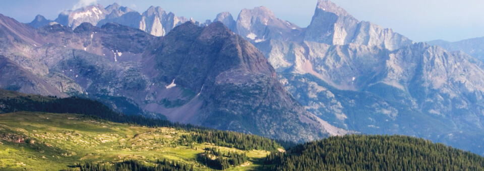 Landschaft im Rocky Mountains Nationalpark