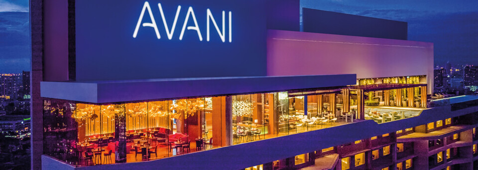 Außenansicht des Avani + Riverside Bangkok Hotel