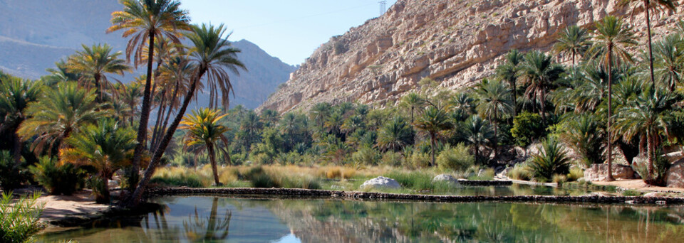 Wadi im Oman