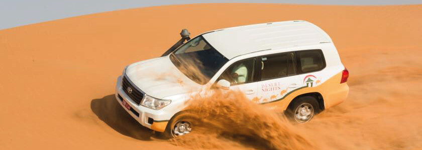 Jeeptour des Desert Nights Camp bei Wahiba Sands