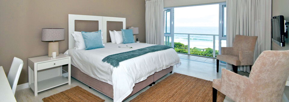 View-Zimmer der The Robberg Beach Lodge in Plettenberg Bay