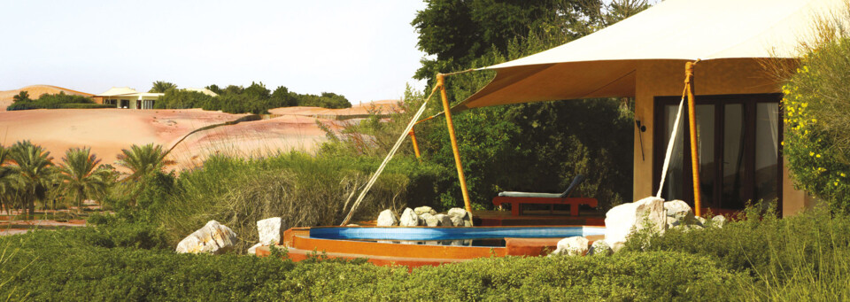 Beispiel Beduinen-Suite des Al Maha, A Luxury Collection Desert Resort & Spa Dubai Wüste