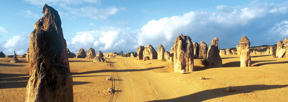 Pinnacles Steinformationen im Nanung Nationalpark