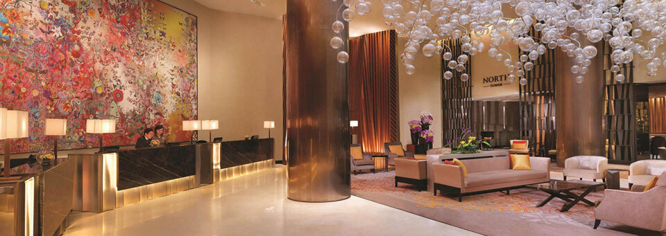 Lobby des Fairmont Singapore