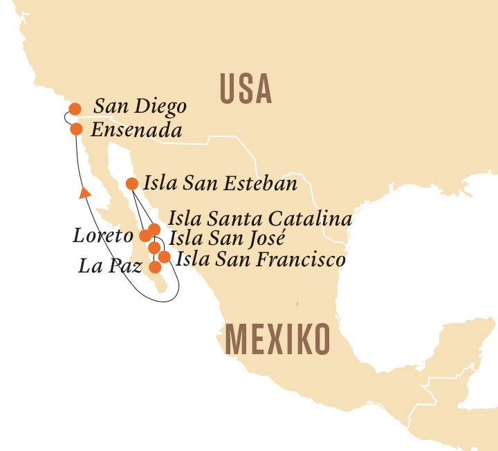 © Hurtigruten Reiseverlauf