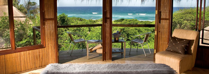 Zimmeraussicht Thonga Beach Lodge