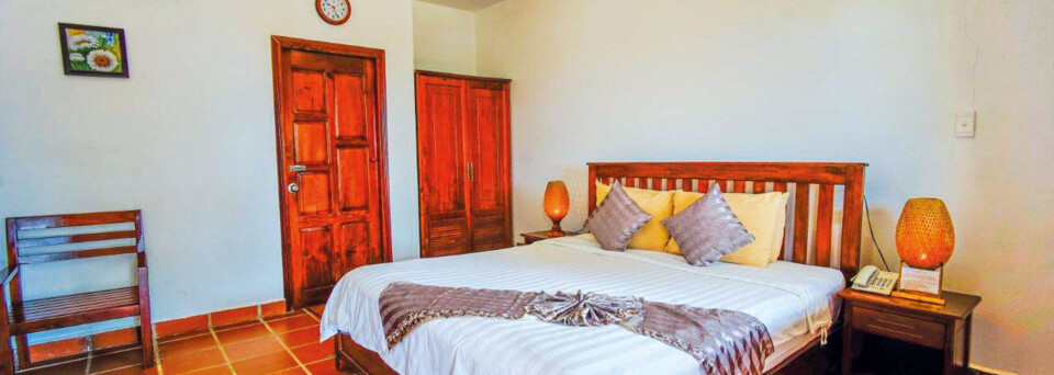 Phu Quoc Eco Beach Resort Beispiel Deluxe-Zimmer mit partiellem Meerblick