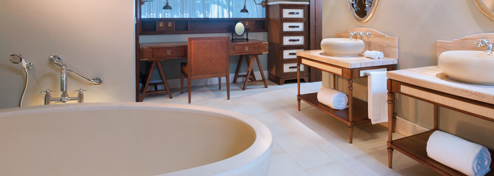 Badezimmer Beispiel St. Regis Mauritius Resort Le Morne