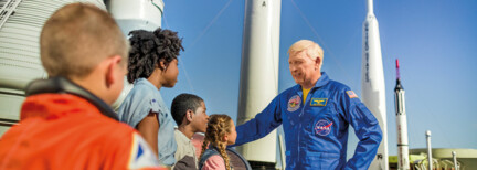 Mittagessen mit einem Astronauten