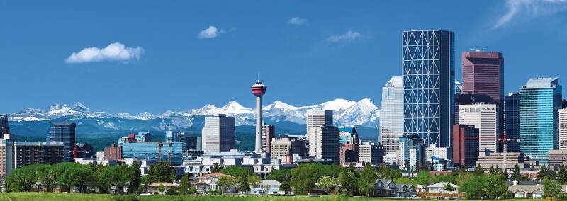 Skyline in Calgary 