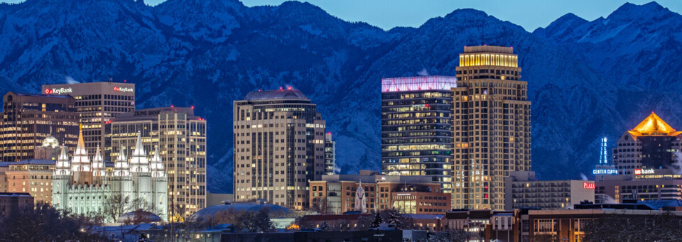 Skyline von Salt Lake City