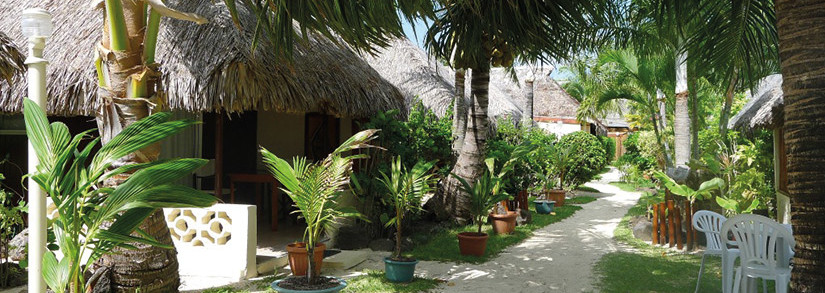 Außenansicht Village Temanuata Beach Bora Bora