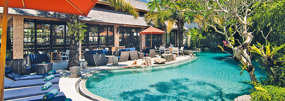 Pool der Maca Villas Seminyak Bali