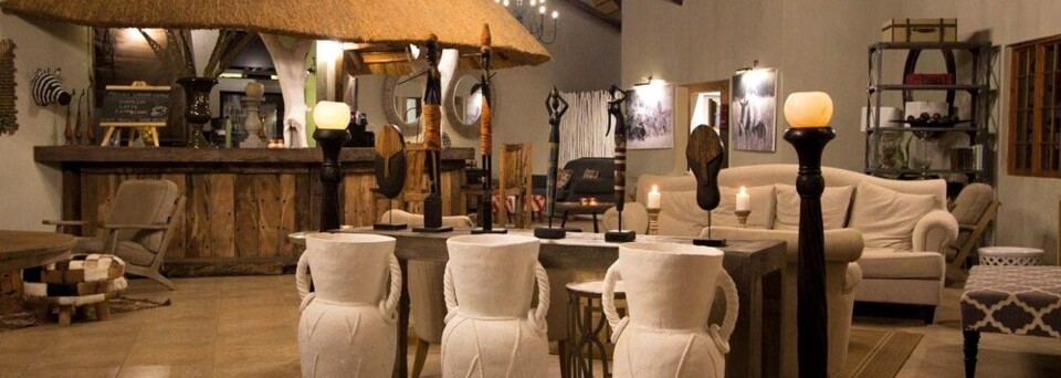 Lounge-Bar der Bayala Private Game Lodge