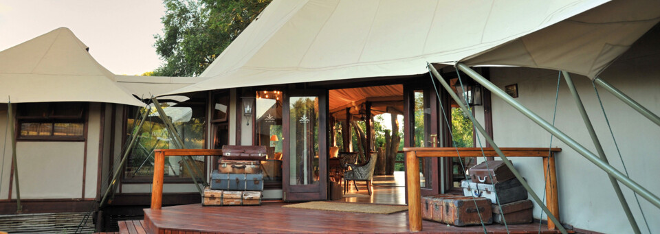 Zelt Hamiltons Tented Safari Camp Krueger Nationalpark