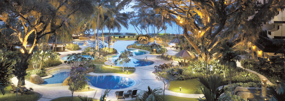 Pool des Shangri-La's Rasa Sayang Resort & Spa auf Penang